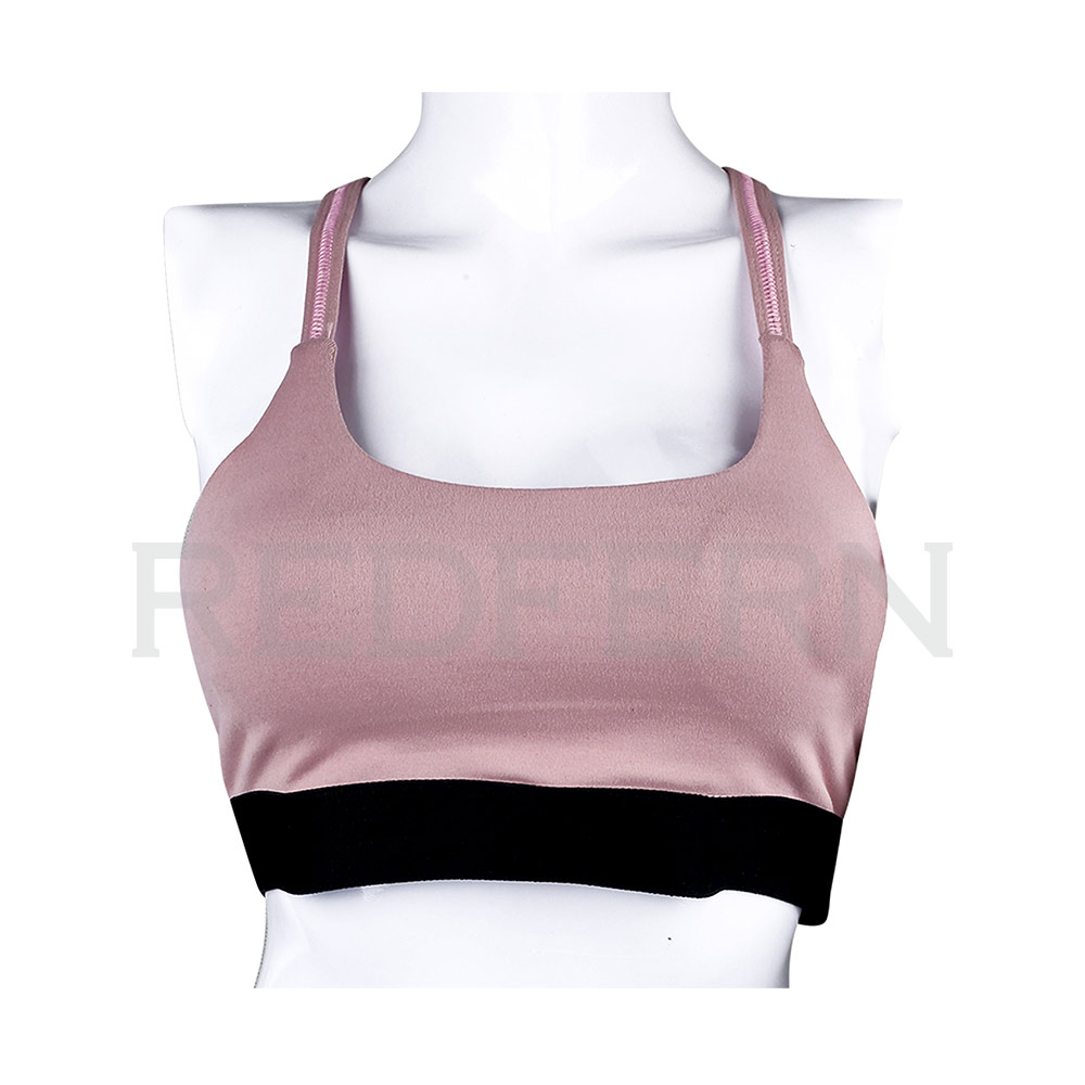 Pink-bra
